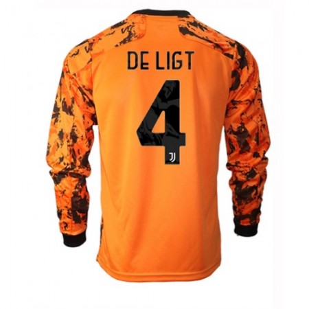 Camisetas Juventus Matthijs de Ligt 4 Tercera Equipacion 2020/2021 Manga Larga